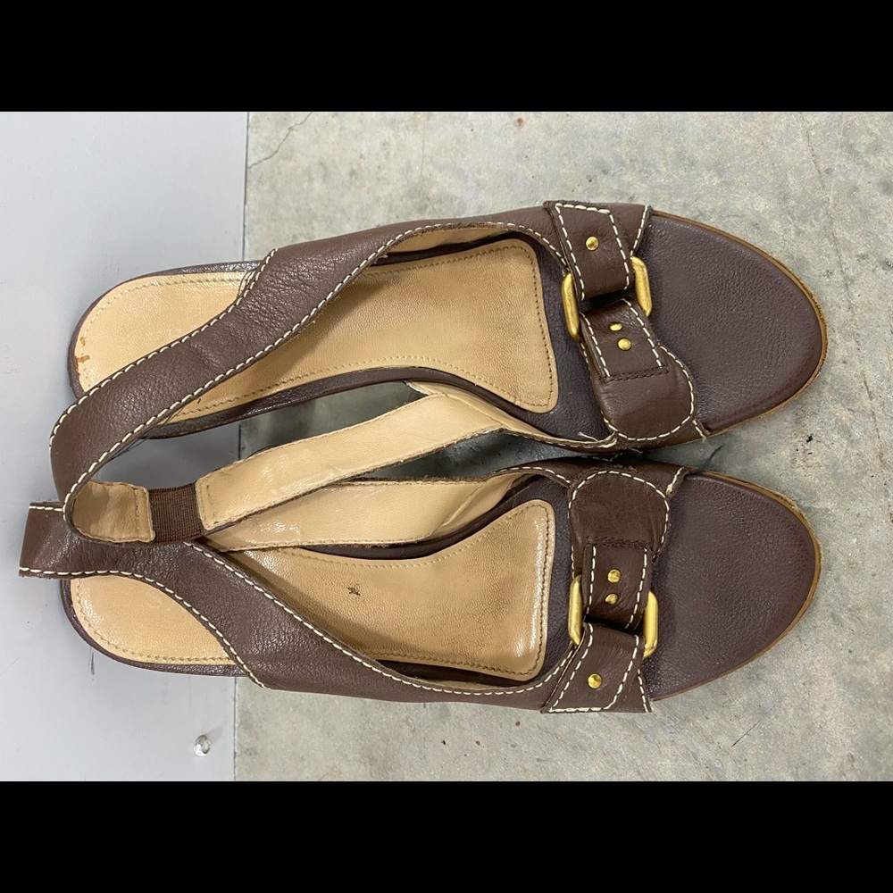 Franco Sarto Brown Heel